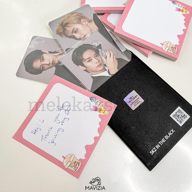 Dessert Notizzettel Block Finale Umsetzung