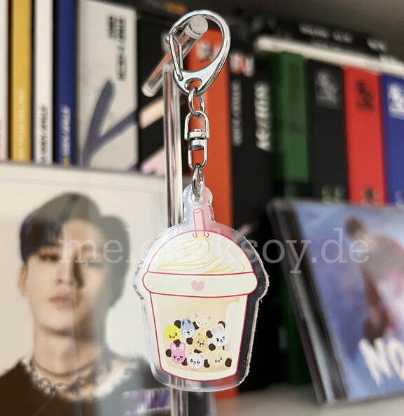 Bubble Tea Schlüsselanhänger Umsetzung