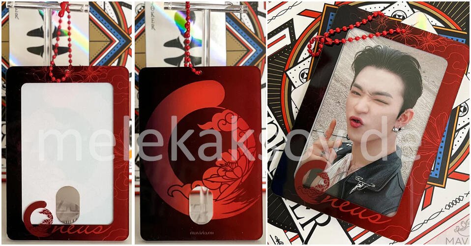 Oneus Blood Moon Photocard Holder Final Product