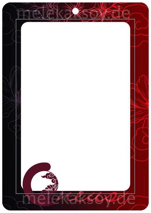 Oneus Blood Moon Photocard Holder Design Front